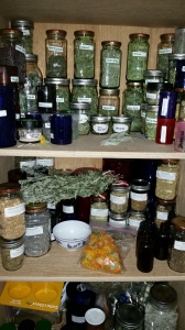 My herb cupboard